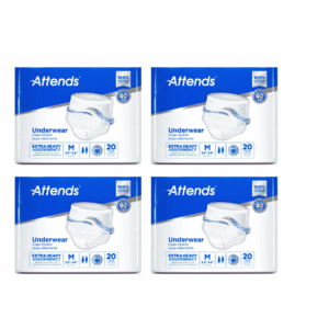 Attends Extra Heavy Absorbency Protective Underwear – Medium (34"–44")